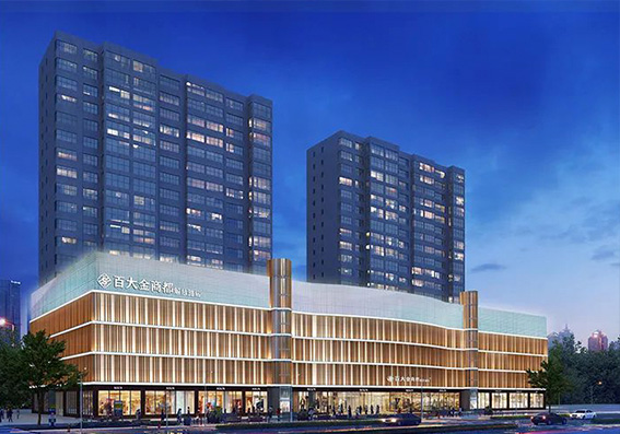 六安百大金商都 AGV 智慧停車項(xiàng)目